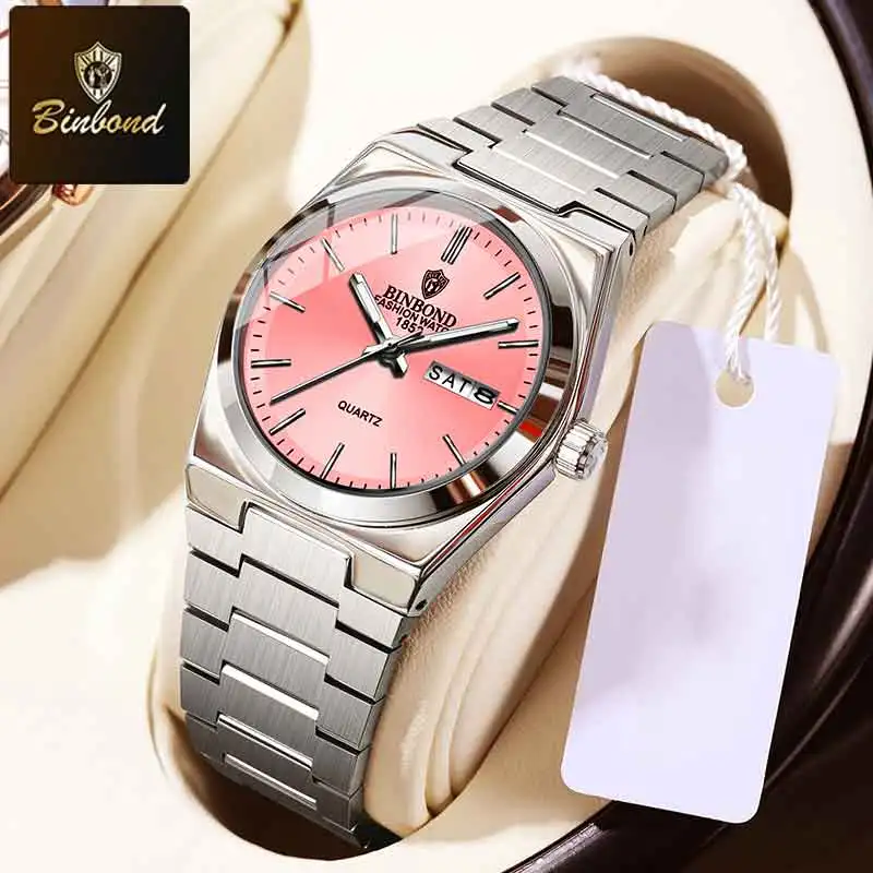 Outdoor Sport Watch - BINBOND Luxury Brand Fashion Women's Quartz
