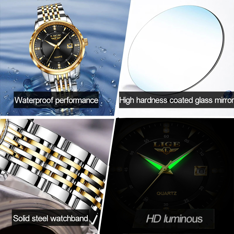 LIGE Fashion Women Watch Top B – Outdoor Sport Watch recenzja i cena