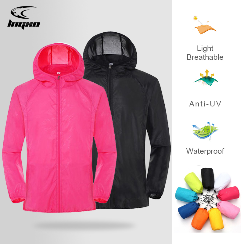 Men Women Hiking Jacket Waterp – Outdoor Sport Windbreaker recenzja i cena