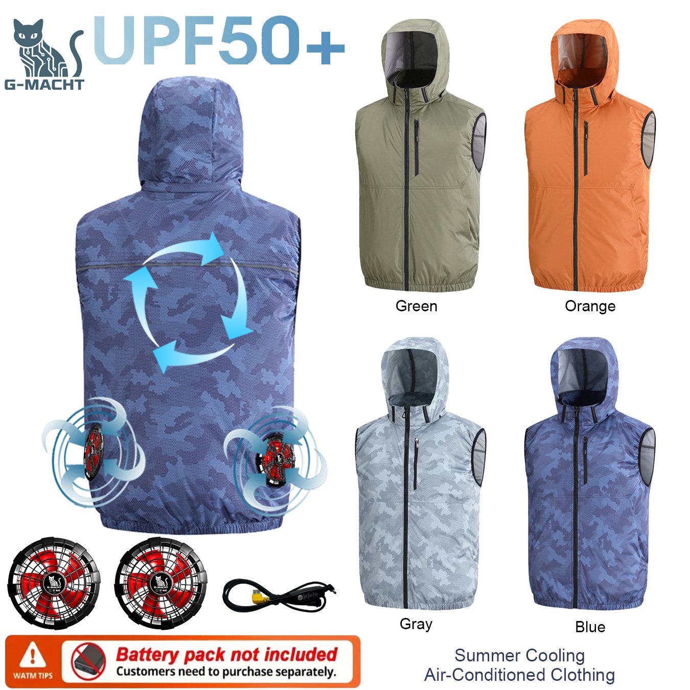 Summer Sport 12V/5V Fan Air Co – Outdoor Sport Windbreaker recenzja i cena