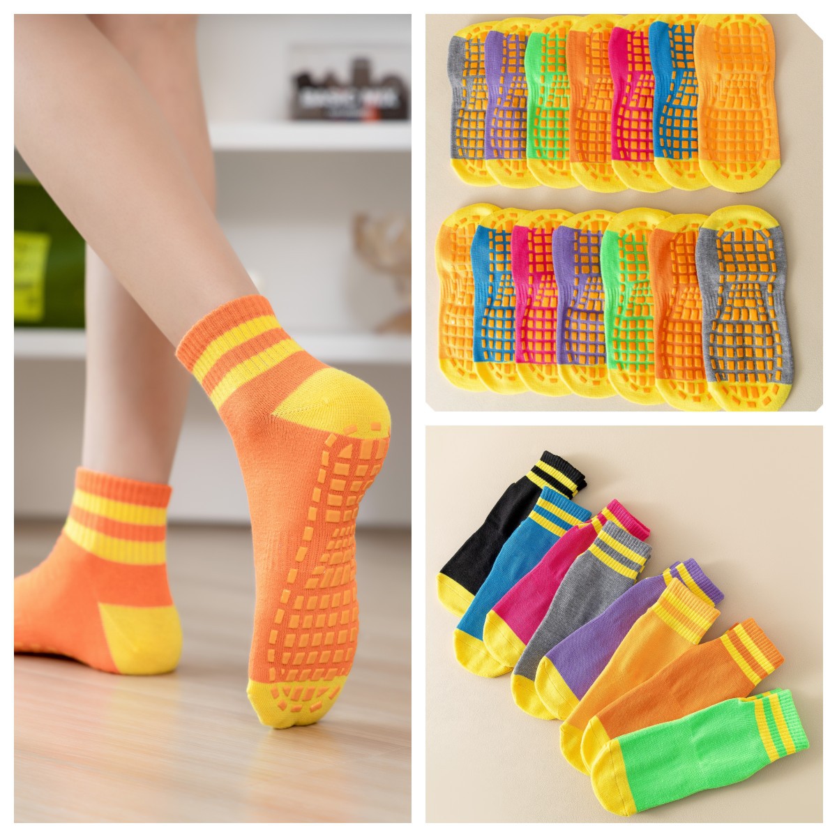 10 Pairs Pack Trampoline Socks – Trampoline Park Sock recenzja i cena