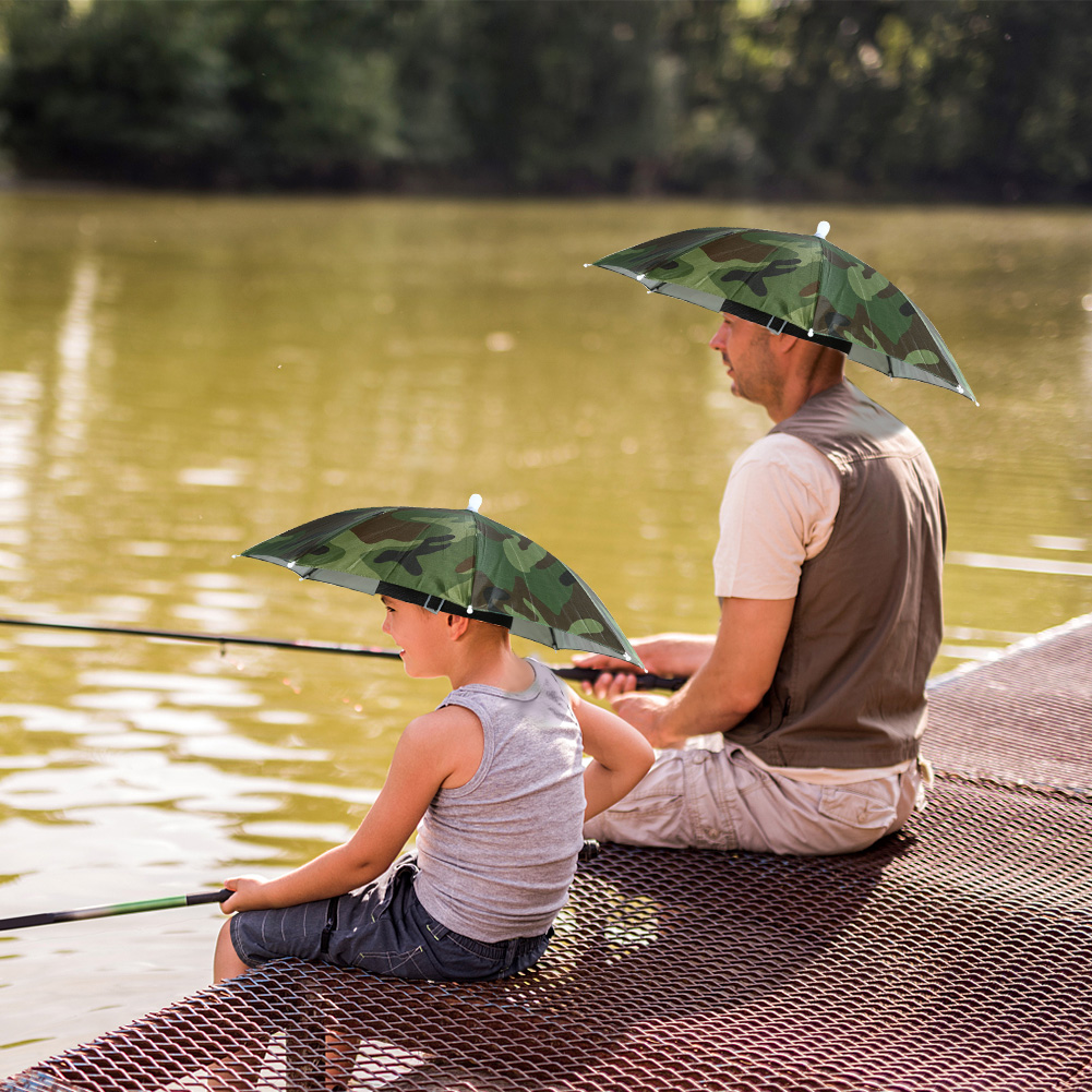 Umbrella Hat Sunscreen Fishing – Outdoor Sports Umbrella recenzja i cena
