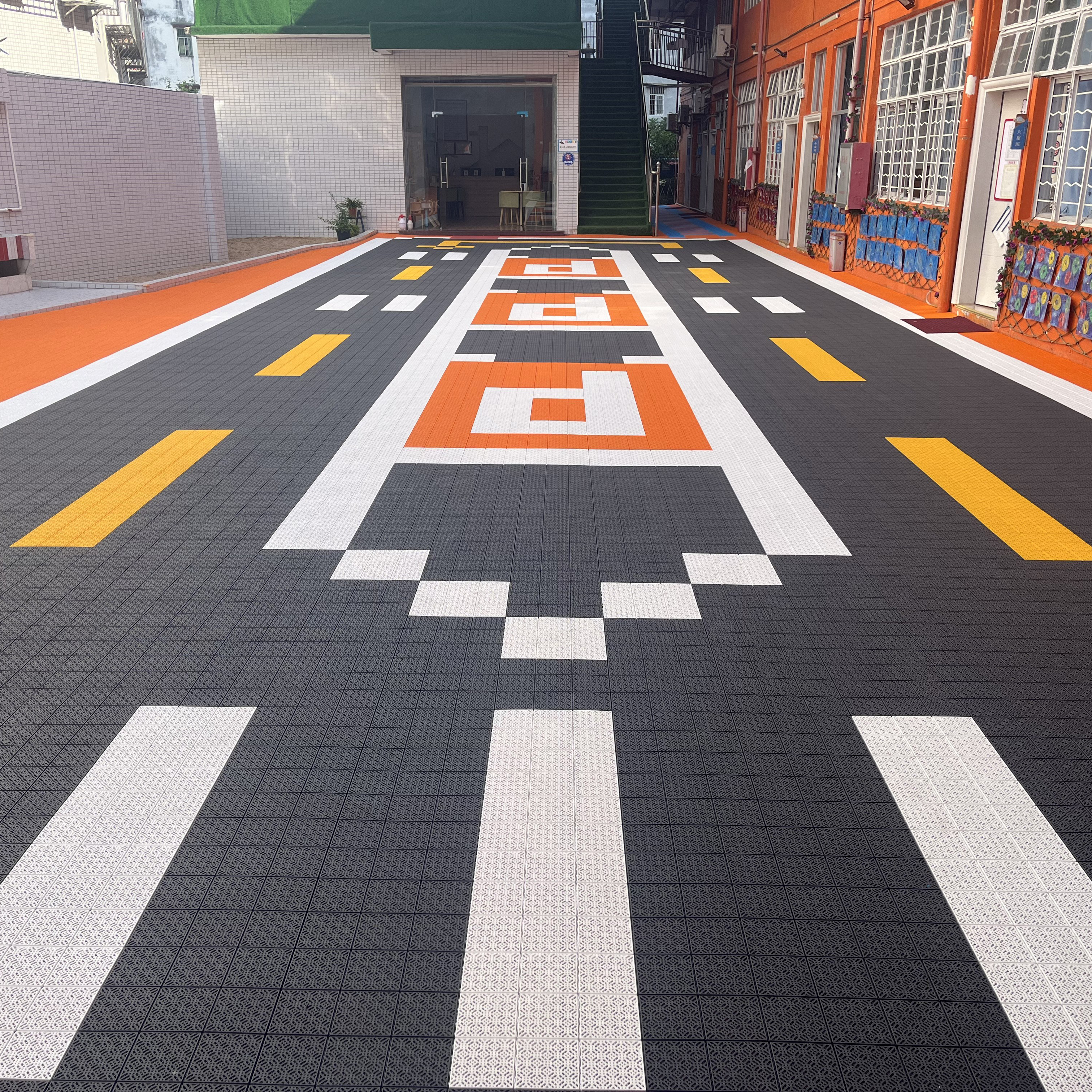 OEM Customized Indoor/Outdoor  – Outdoor Sport Court Flooring recenzja i cena