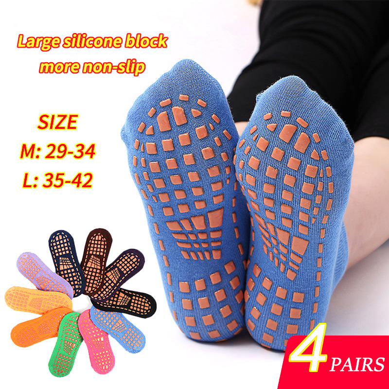 4 Pairs Yoga Pilates Trampolin – Trampoline Park Sock recenzja i cena