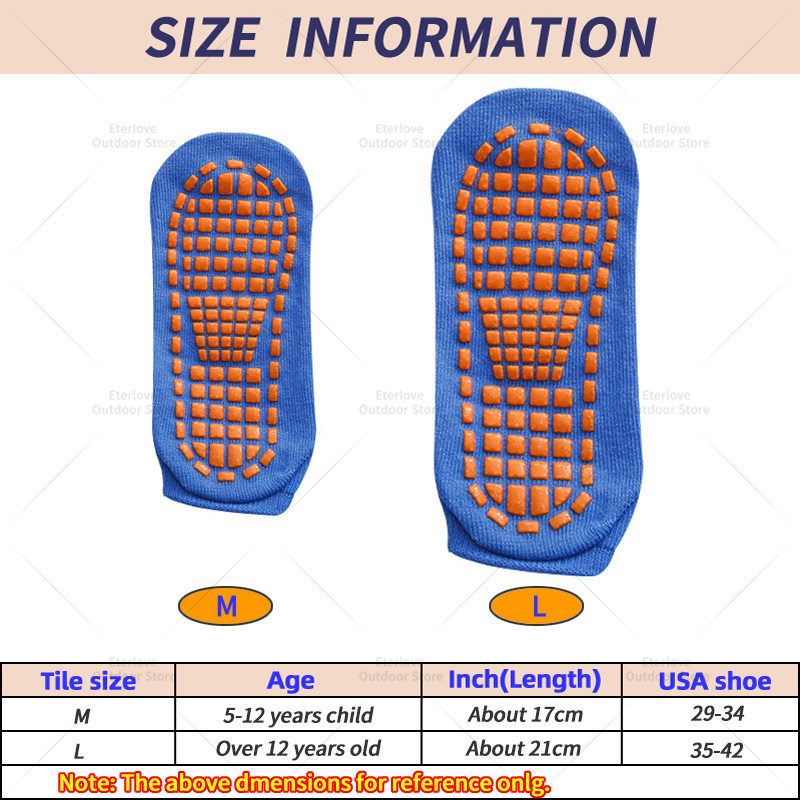 4 Pairs Yoga Pilates Trampolin – Trampoline Park Sock recenzja i cena