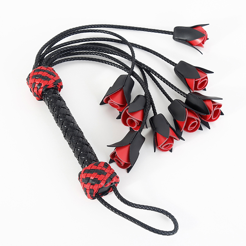 64.5cm Leather Handle Rose Top – Riding Crop Dressage recenzja i cena
