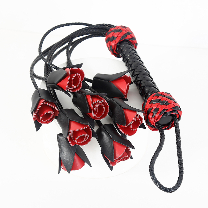 64.5cm Leather Handle Rose Top – Riding Crop Dressage recenzja i cena