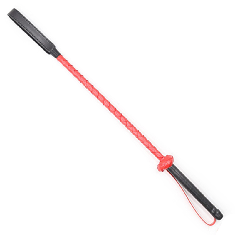 56cm Red and Black Leather Lon – Riding Crop Dressage recenzja i cena