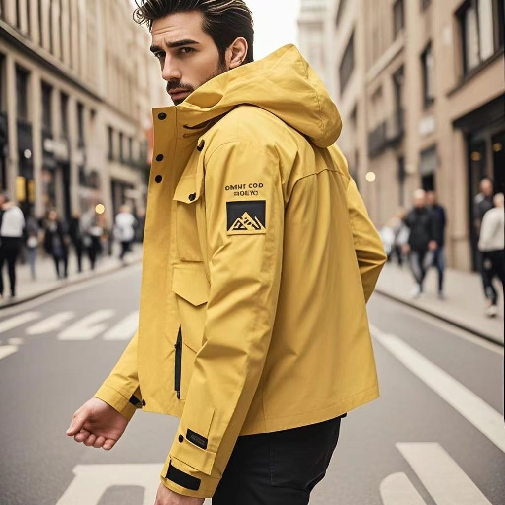2026 Spring Waterproof Hooded  – Outdoor Sport Windbreaker recenzja i cena