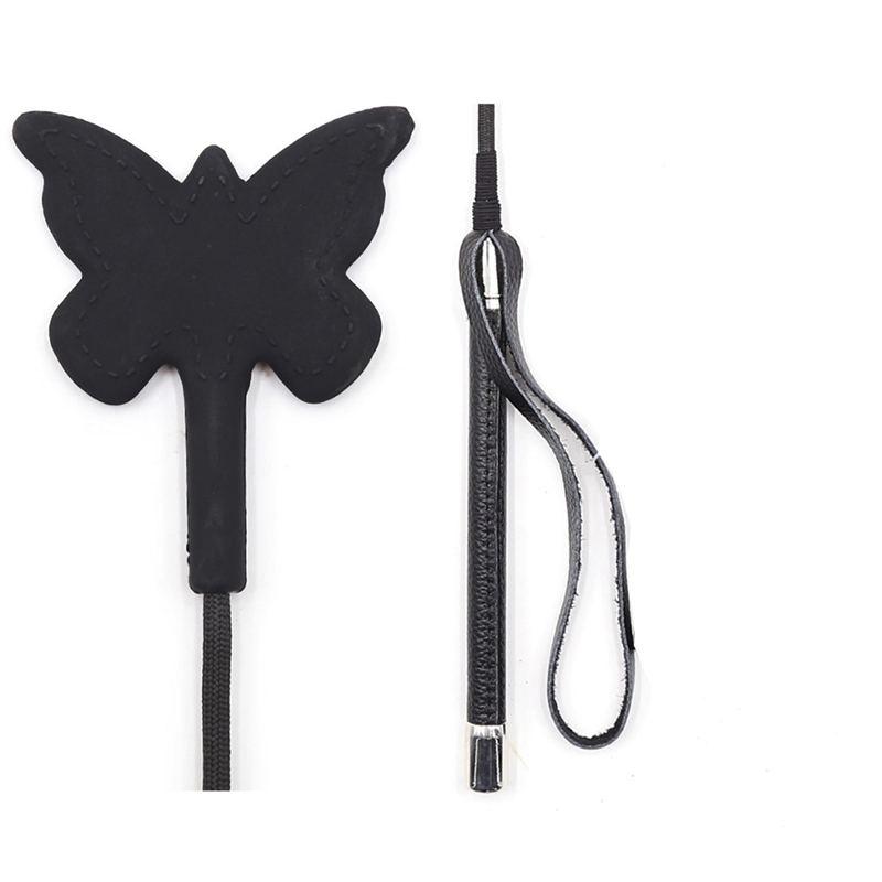 55CM Black Silicone Butterfly  – Riding Crop Dressage recenzja i cena