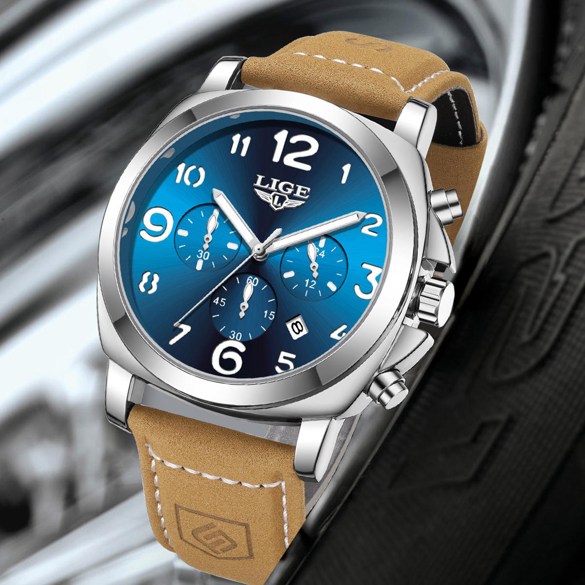 LIGE Casual Outdoor Quartz Man – Outdoor Sport Watch recenzja i cena