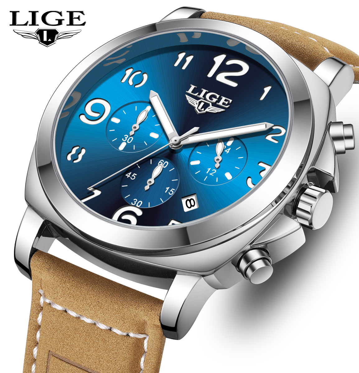 LIGE Casual Outdoor Quartz Man – Outdoor Sport Watch recenzja i cena