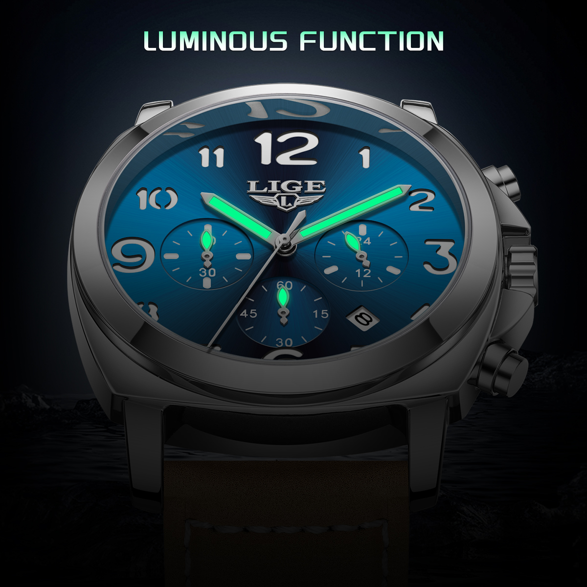 LIGE Casual Outdoor Quartz Man – Outdoor Sport Watch recenzja i cena