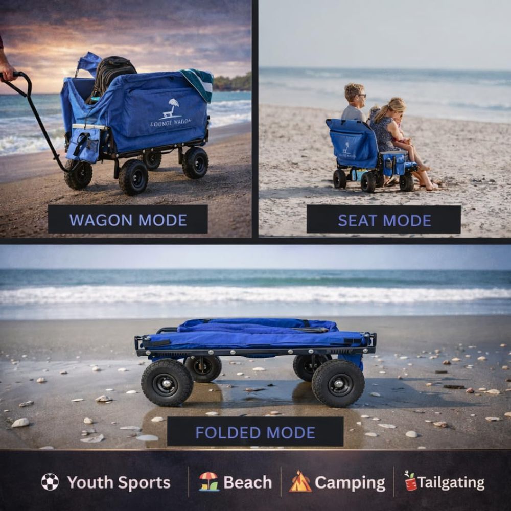 Lounge Wagon 3-in-1 Sports Wag – Outdoor Sports Umbrella recenzja i cena