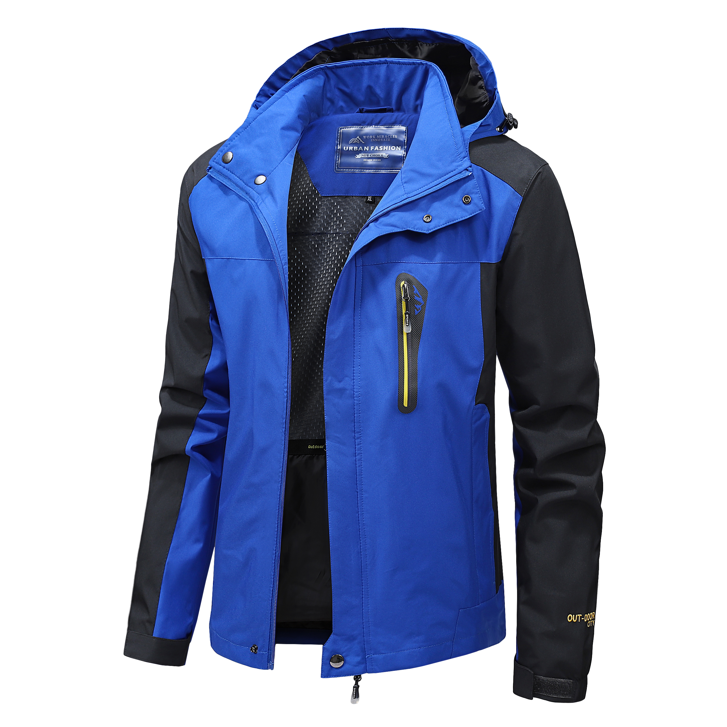 Men's Waterproof Hiking Jacket – Outdoor Sport Windbreaker recenzja i cena