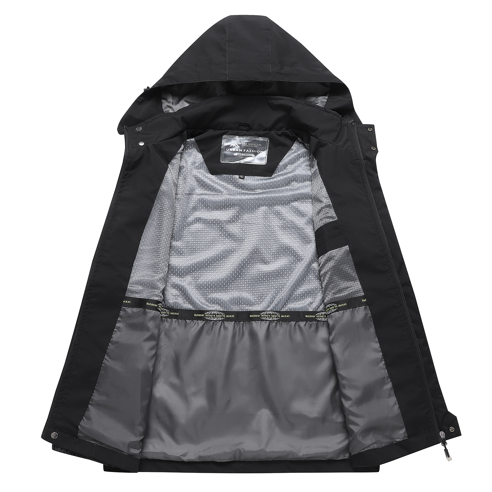 Men's Waterproof Hiking Jacket – Outdoor Sport Windbreaker recenzja i cena