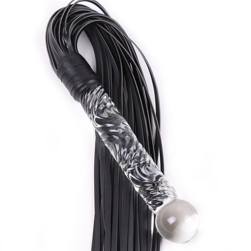 70cm Glass Handle Black Leathe – Riding Crop Dressage recenzja i cena