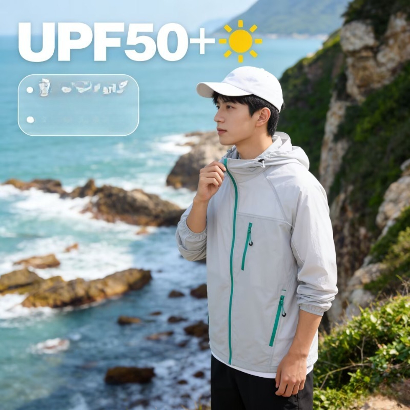 UPF50+ Summer Outdoor Quick Dr – Outdoor Sport Windbreaker recenzja i cena