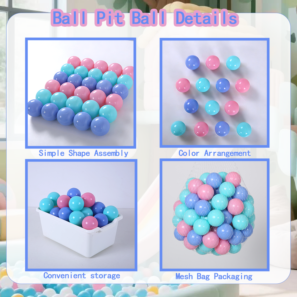 5.5CM 100Pcs Plastic PE Ball P – Outdoor Sport An recenzja i cena