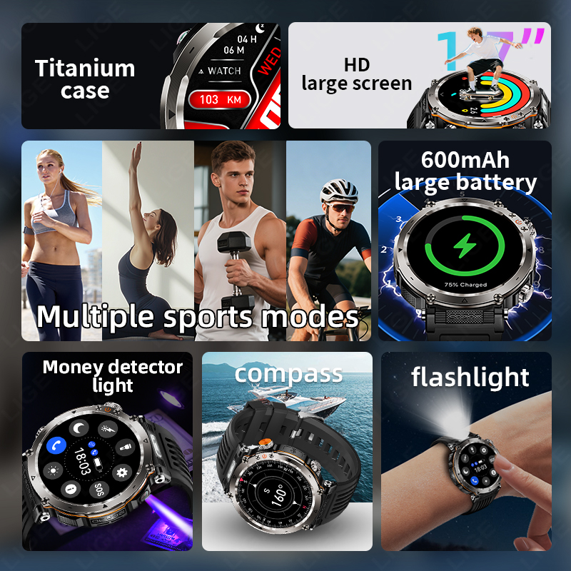 New Military Outdoor Smartwatc – Outdoor Sport Watch recenzja i cena