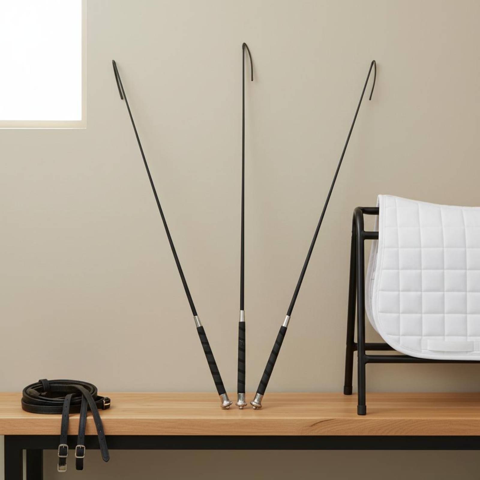 3 Pieces Dressage Training Whi – Riding Crop Dressage recenzja i cena